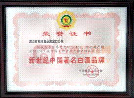 中國(guó)著名白酒品牌