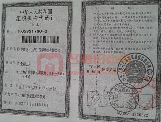組織機構代碼